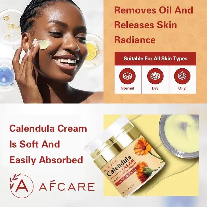 Crème hydratante puissante au calendule naturelle, 50ML, peau lisse, améliore la peau sèche et rugue