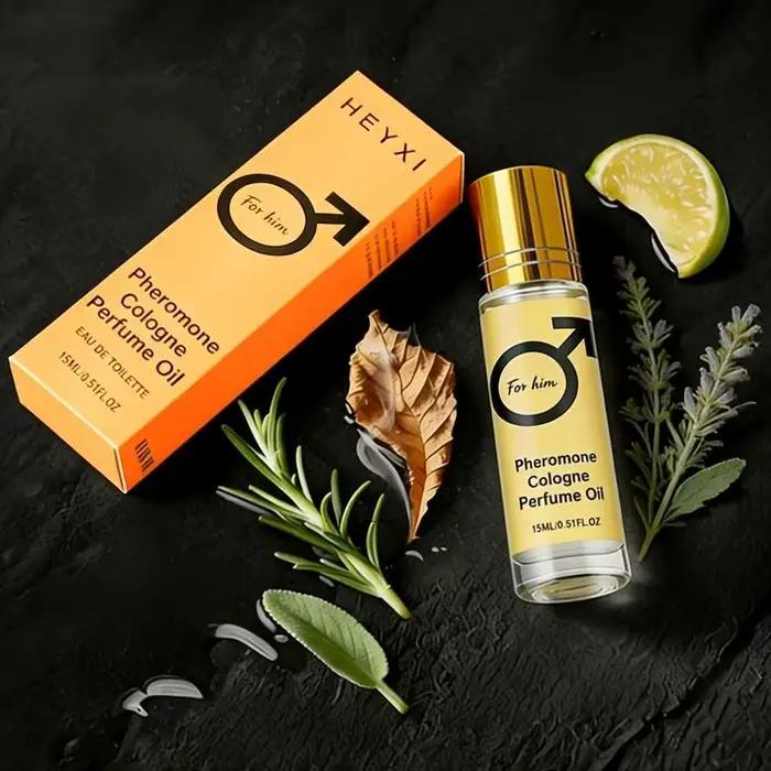 Parfum aux phéromones en roll-on - Exohormone Parfum aux senteurs fruitées et florales, parfum longu