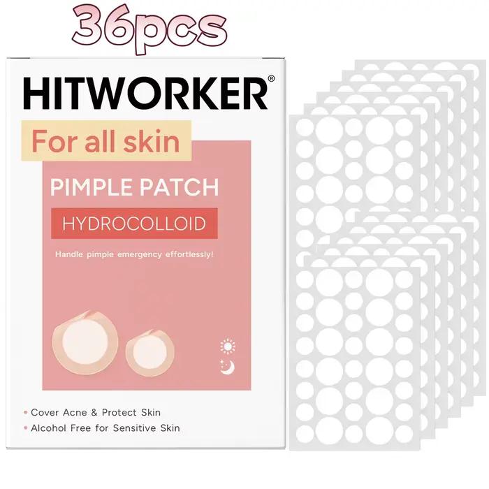 Patch anti-acné hydrocolloïde, sans alcool, doux et non irritant, patch anti-acné de haute qualité à