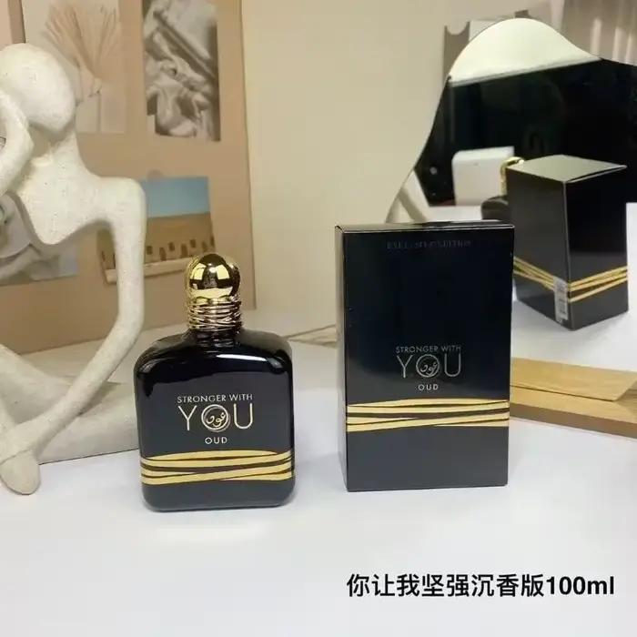 Parfum de luxe 100 ml, marques célèbres, Cologne pour homme, parfum longue durée, Stronger With You,