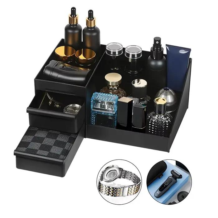 Support organisateur de Cologne pour hommes, pour commode, support de parfum, comptoir de salle de b