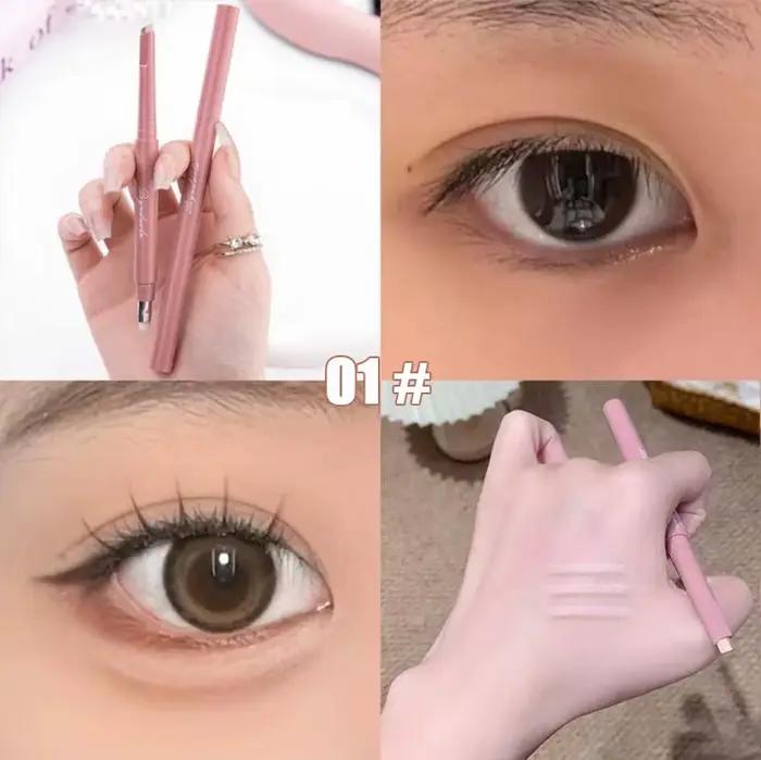 Aegyo Sal crayon éclaircissant imperméable naturel double couleur couché ver à soie sous les yeux su