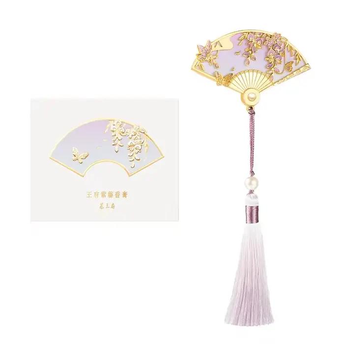 Parfum solide Gongs Mansion Prince de la Cité Interdite, senteur glycine, pour femme, parfum léger, 