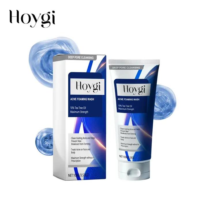 Nettoyant pour le visage Anti-acné, contrôle de l'huile, dissolvant de points noirs, rétrécit les Po