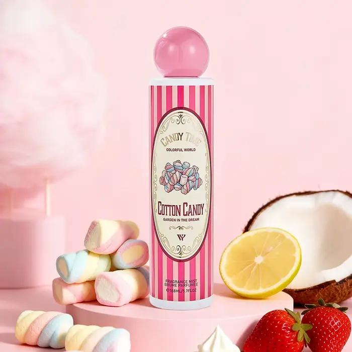 Parfum Gourmand Arabe de Dubaï 168ml, senteur Gâteau à la Noix de Coco et Fraise, Barbe à Papa, Frui