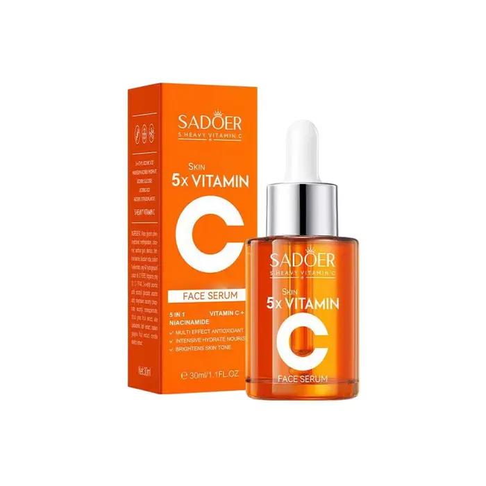 Ensemble de soins pour la peau, hydratant et éclaircissant, vitamine C, sérum revitalisant pour la p