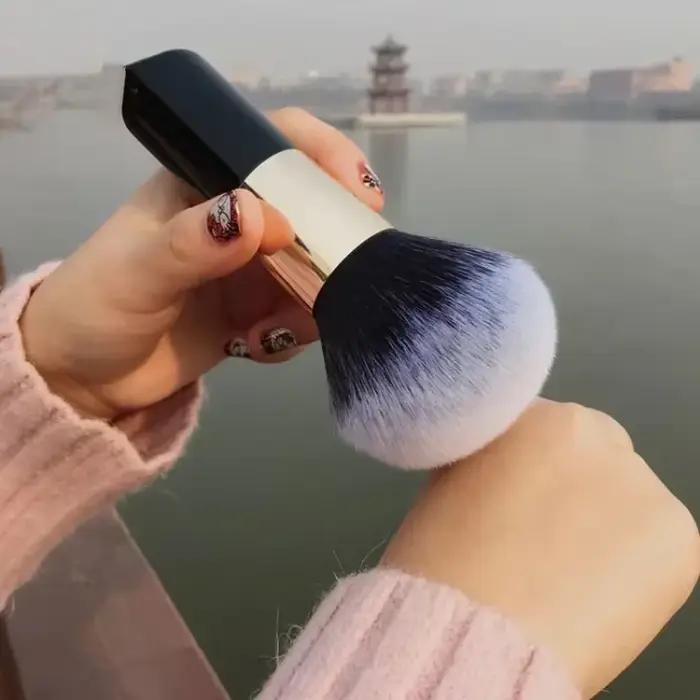 Pinceau de fond de teint en poudre de grande taille, pinceau de maquillage professionnel multifoncti