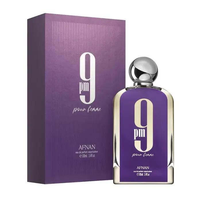 Parfum AFNAN 9PM 9AM 100ml Unisexe Eau de Parfum Longue Durée Frais Sucré Boisé Aromatique Collectio