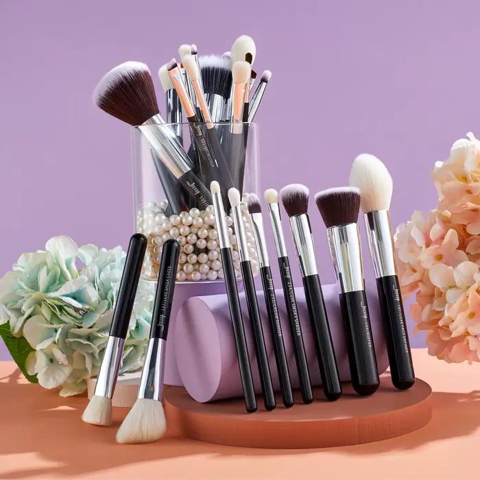Jessup pinceaux de maquillage ensemble fond de teint poudre professionnel maquillage brosse Contour 