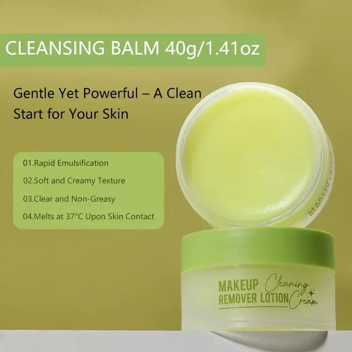 Le baume nettoyant est rafraîchissant et non gras, élimine facilement le maquillage léger et le maqu