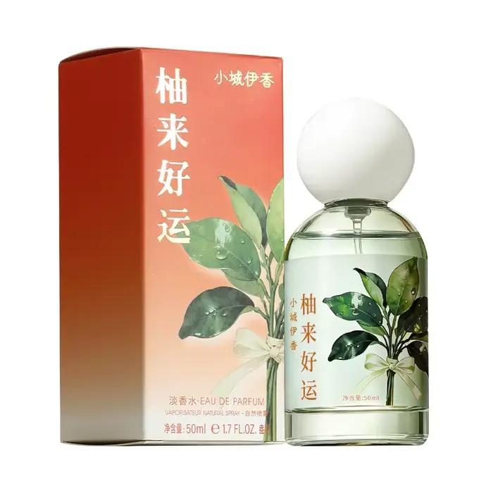 Parfum aux notes de pomelo et agrumes, brume parfumée fraîche et nette pour femme, fragrance fruitée