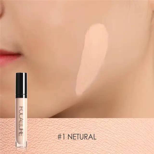 FOCALLURE – correcteur liquide à couverture complète, 7 couleurs, maquillage imperméable, Base pour 