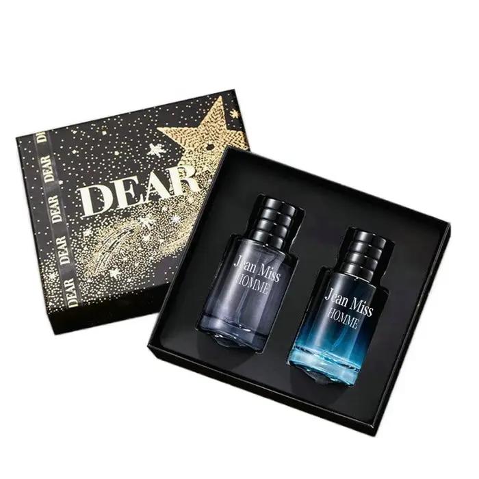 Marque Parfum hommes coffret cadeau 2 pièces ensemble 100ml parfum durable parfums De Mujer parfum F