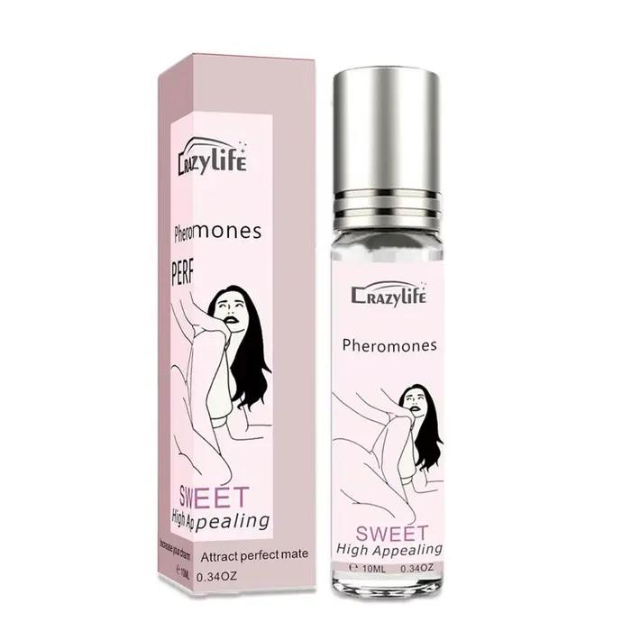 Rouleau de parfum pour femme, parfum contenant du phéromone, engage les sens de votre partenaire, pa