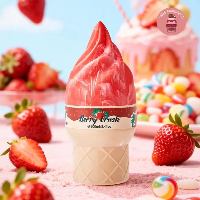 Spray de parfum de dessert gastronomique, parfum de pop-corn caramel de barbe à papa de biscuit au c
