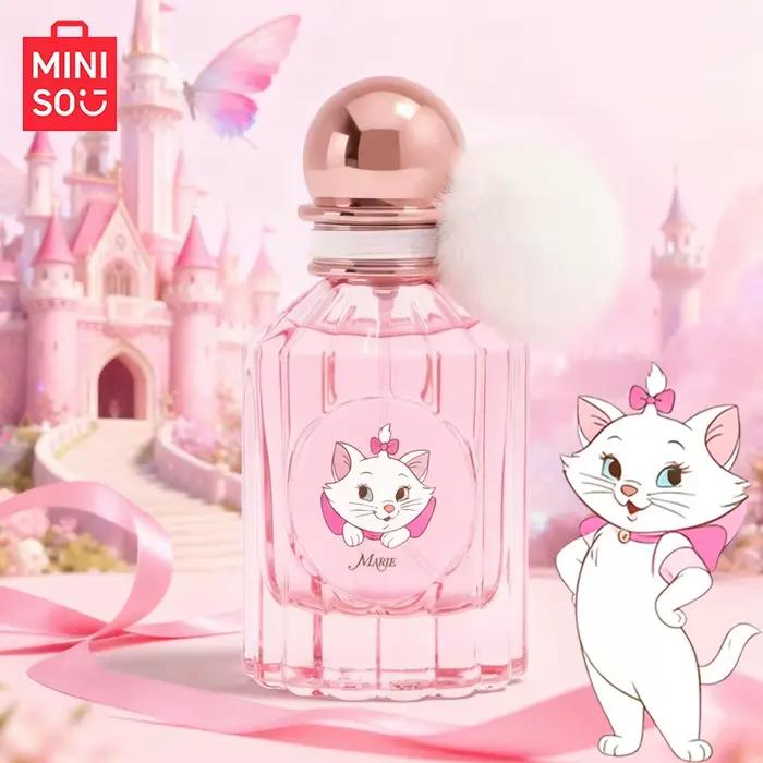 MINISO & DISNEY MARIE – parfum Original floral et fruité pour femme, Spray 50ML, cadeau d'anniversai