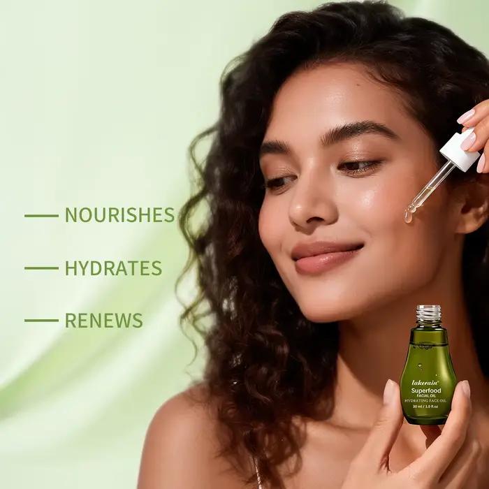 Huile hydratante pour le visage