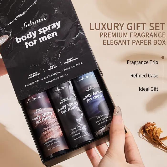 Spray corporel pour homme