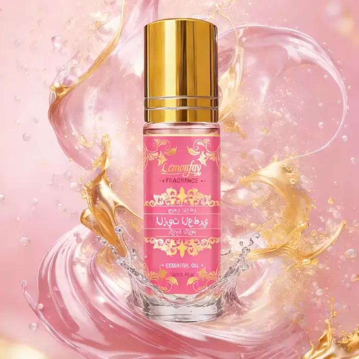 Huile de parfum arabe Lemonfay |   Roll-on longue durée sans alcool |   Parfum islamique portable de Dubaï pour hommes et femmes 15ml