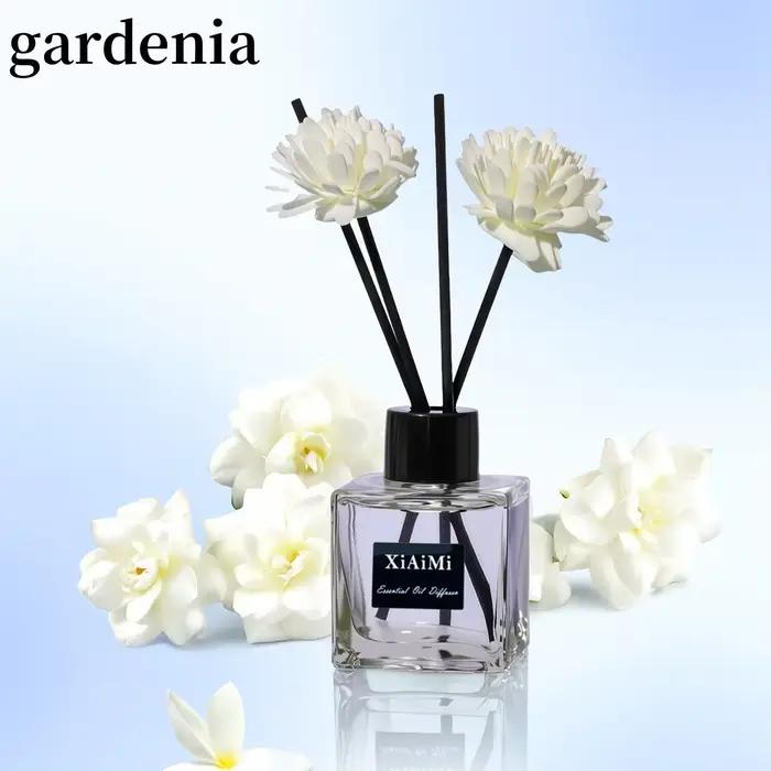 Huile d'aromathérapie de lavande de Freesia de parfum de maison sans flamme avec le bâton de diffuseur de roseau désodorisant liquide décor de pièce ornements