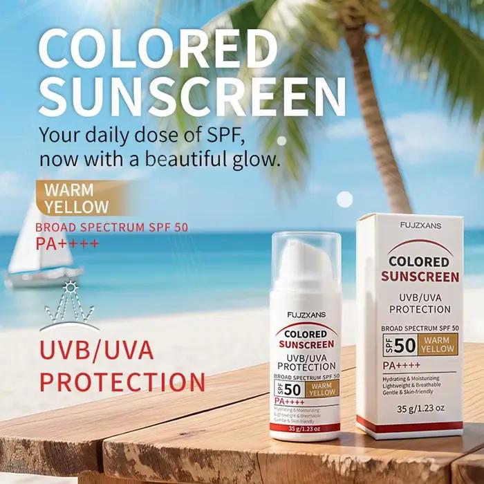Crème solaire teintée SPF 50 PA++++