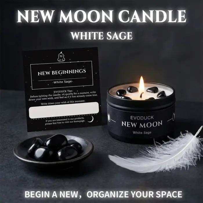 1 bougie parfumée Nouvelle Lune