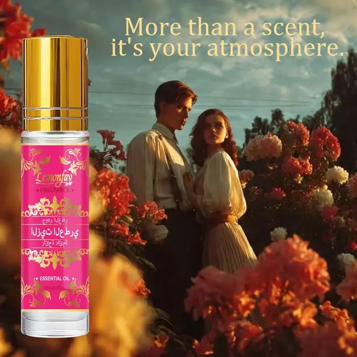 Huile de parfum arabe Lemonfay |   Roll-on longue durée sans alcool |   Parfum islamique portable de Dubaï pour hommes et femmes 15ml