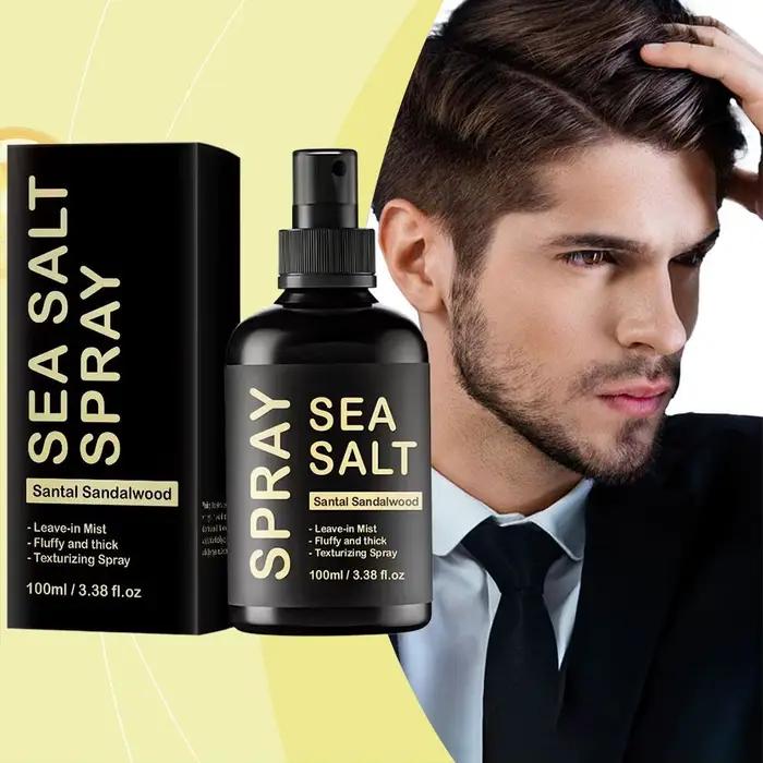 Spray au sel de mer pour hommes