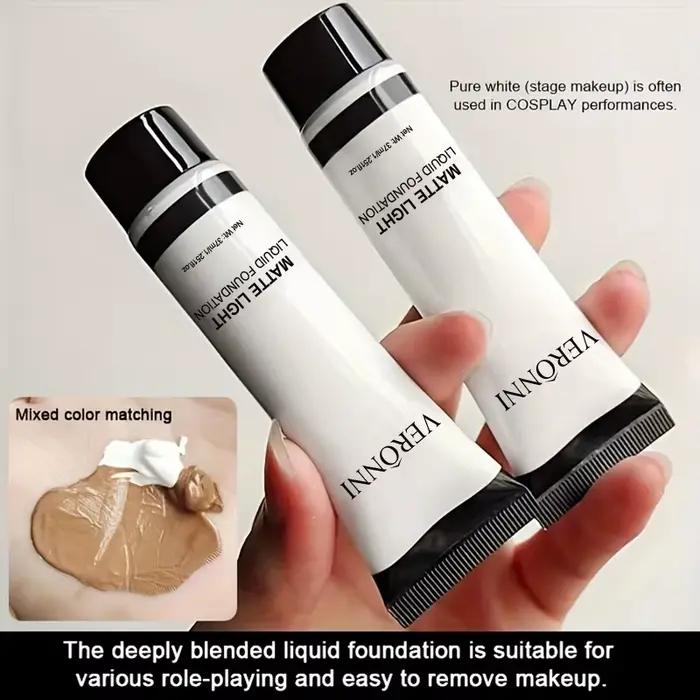 Fond de teint professionnel blanc pour le visage