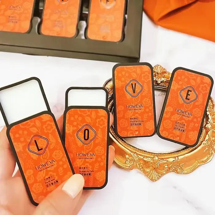 Parfums solides portables pour femmes et hommes