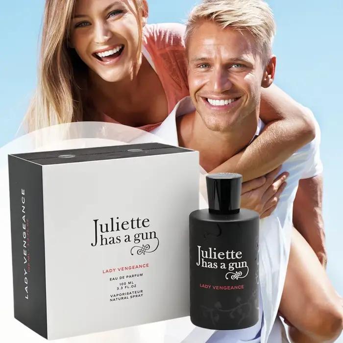 100ml parfum dame VENGEANCE par Juliette a un pistolet