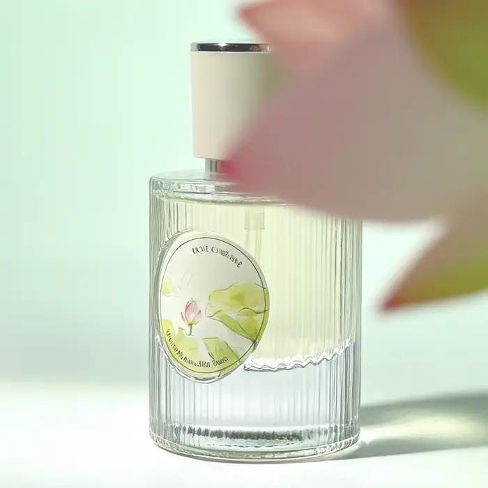 Parfum de lotus frais, fragrance florale et boisée longue durée