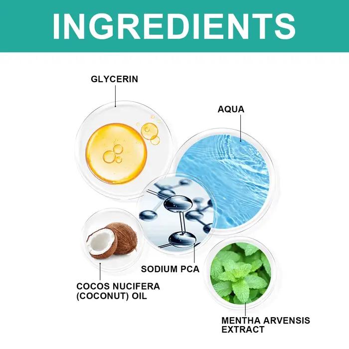 Bain de bouche à l'huile de coco sans alcool