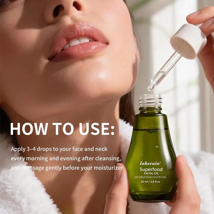Huile hydratante pour le visage