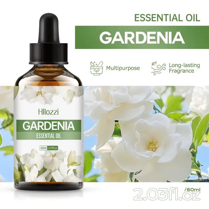 Huile essentielle de gardénia, un parfum floral pur, adaptée au massage corporel et aux soins capillaires, peut également être utilisée dans un diffuseur