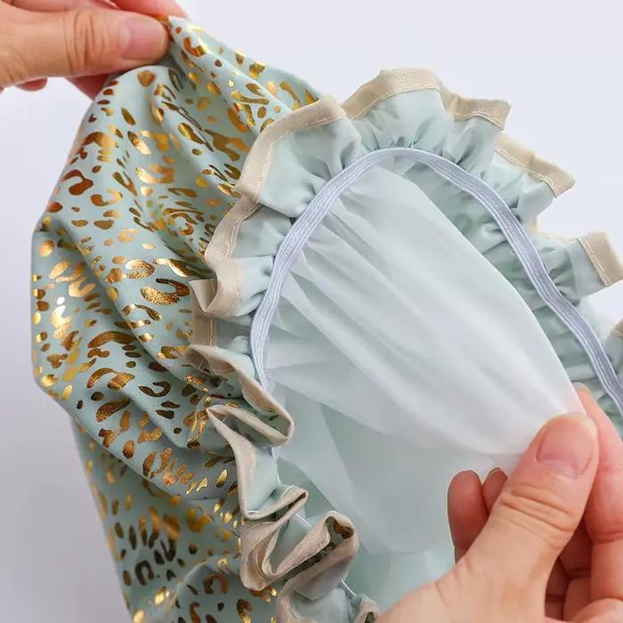Chapeau de bain imperméable pour femmes