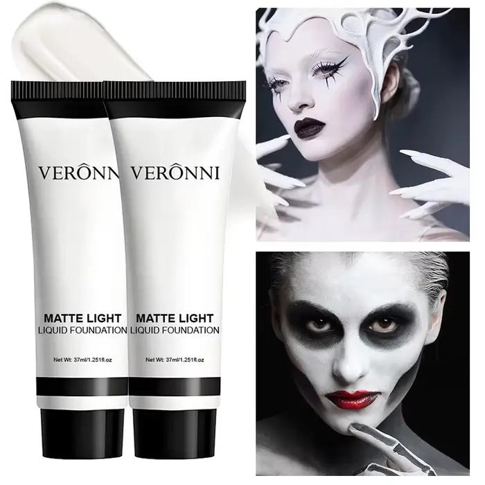 Fond de teint professionnel blanc pour le visage