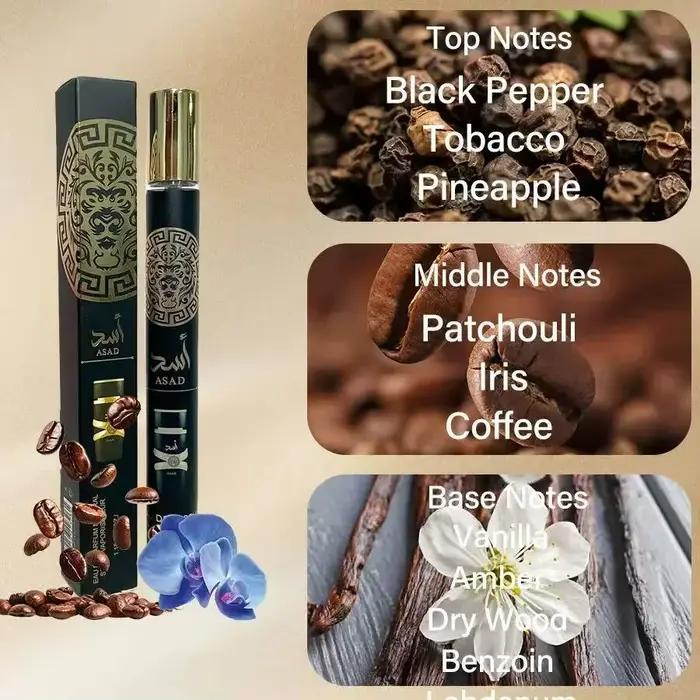 Parfum arabe 35 ml, Eau de Parfum pour homme et femme