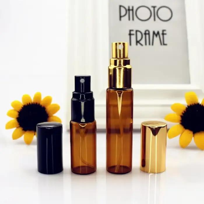 Flacon pulvérisateur en verre ambré