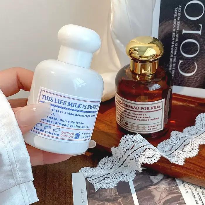 Nouveau parfum De musc gastronomique lait pain d'épices tentation Eau De Toilette Spray marque maître mixte Floral