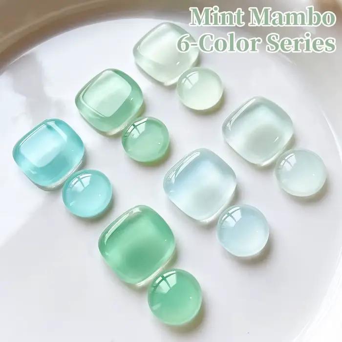 Ensemble de vernis à ongles Gel menthe glacée