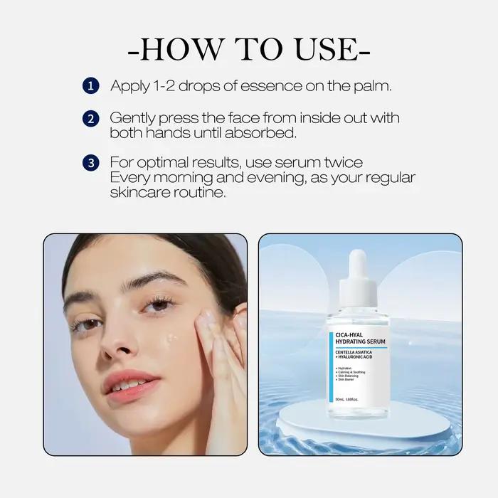 Sérum pour le visage à l'acide hyaluronique