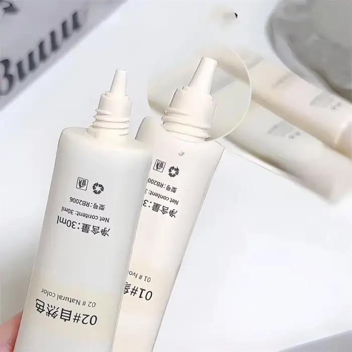 Fond de teint liquide hydratant blanc ivoire