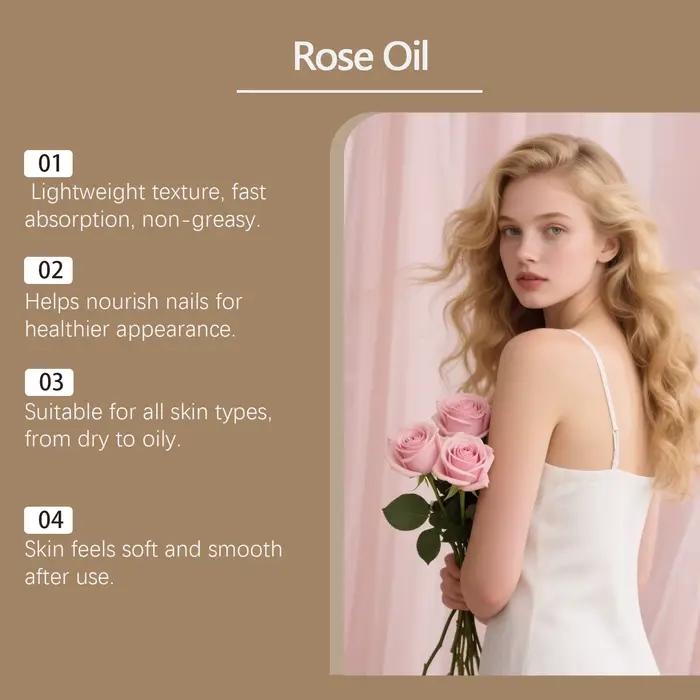 Huile de Rose pour le visage