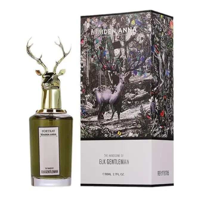 Original marque fleur nez bête tête parfum cerf Rose Animal longue durée Eau de Toilette luxe