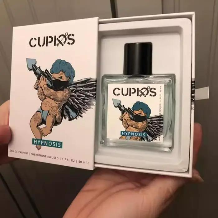 Nouveau Cupides hypnose phéromone parfum bleu océan hommes charme Cologne Boost confiance Sexy rencontres attire les femmes Couple corps Spray