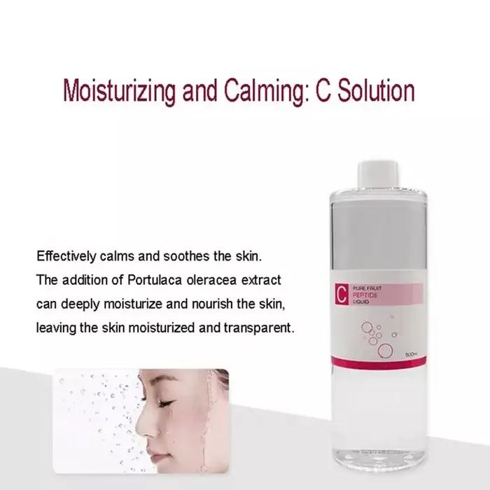 Solution de Peeling Aqua, sérum pour le visage, pour Dermabrasion, Machine de soins de beauté, pour un nettoyage en profondeur, exfoliant, hydrate, réparer et apaiser