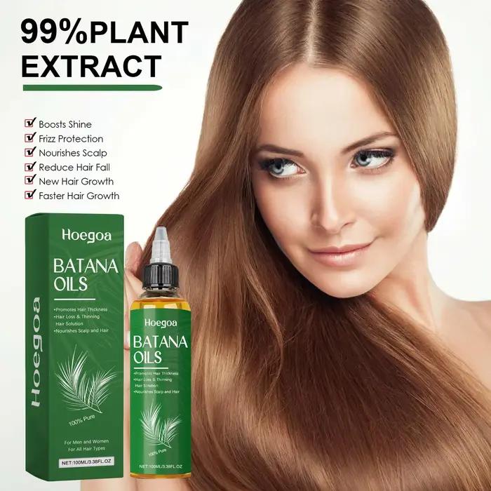Huile de Batana naturelle pour la croissance des cheveux, anti-perte, réparation, racine, hydrater, renforcer, améliorer, extrémités fourchues, santé, soins ThUNICEF