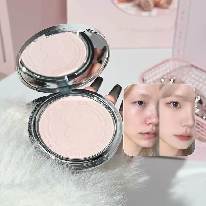 ART VALUE Coffret de maquillage multifonction 7 pièces comprenant 3 rouges à lèvres mats, 1 poudre pressée, 1 blush, 1 palette de fards à paupières et collier cosmétique