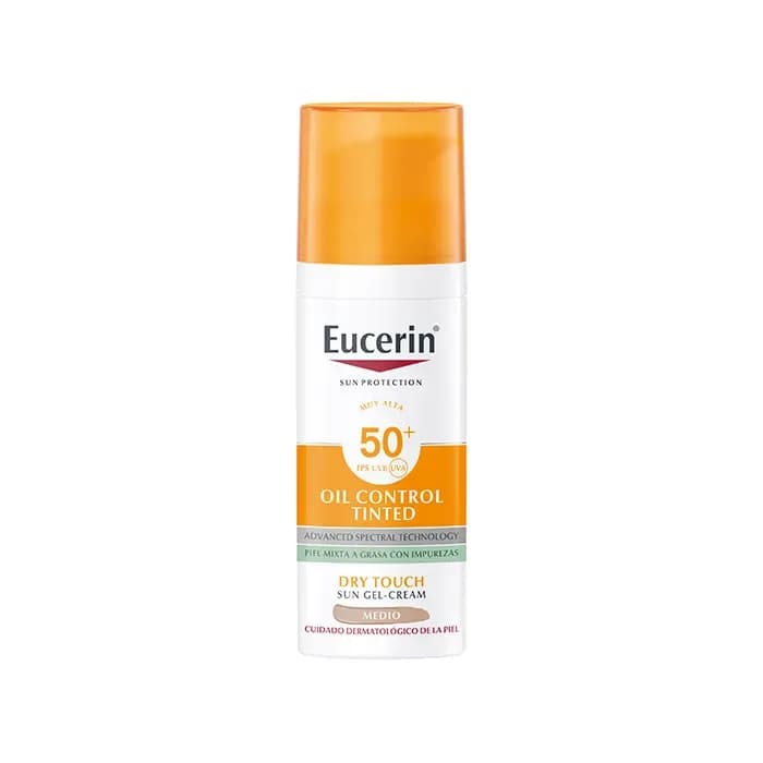 Eucerin Gel Cream Oil Control Couleur Moyenne Spf50+ 50ml